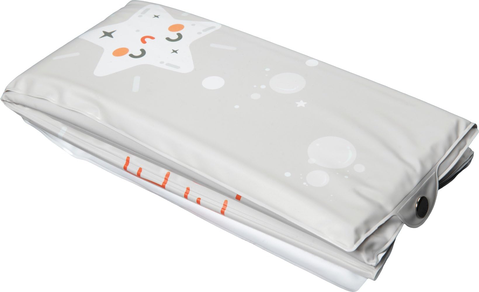 Table à langer pliable portable pour bébés, matelas à langer de voyage imperméable et compact, avec poches de rangement, doux et lavable, idéal pour les sorties et les voyages