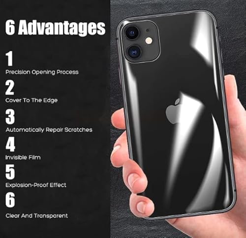 WardSan [2 pezzi per iPhone 14 Pro - 2 pellicole