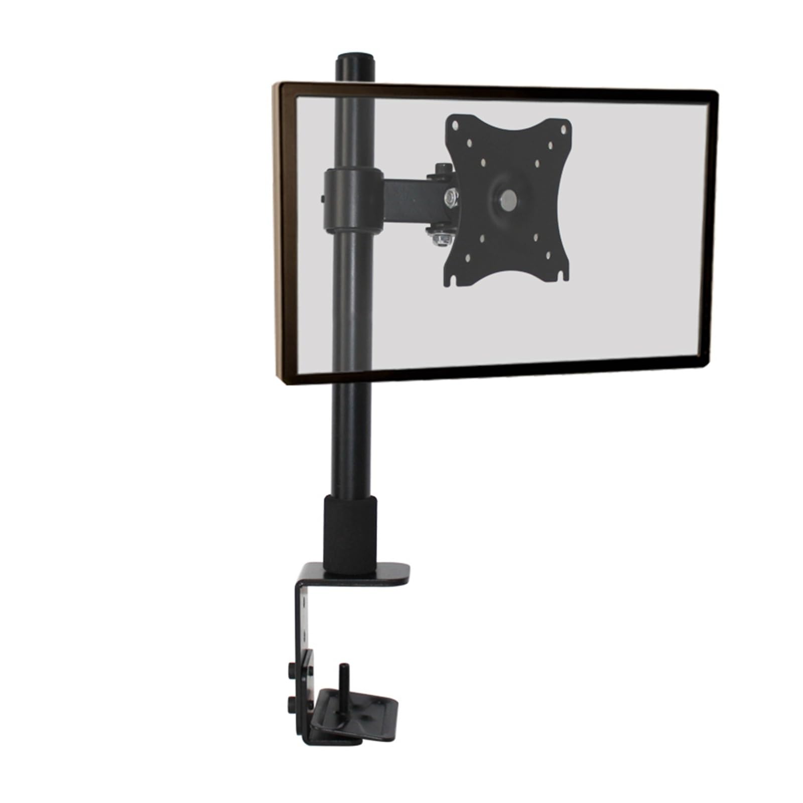Braccio monitor, Staffa for PC con supporto da tavolo for for monitor Soport LCD LED a braccio singolo completamente regolabile for schermo 14"-27"