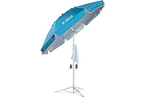 AMMSUN 6.5ft Lightweight Sports Umbrella - Stay Protected at Sporting Games