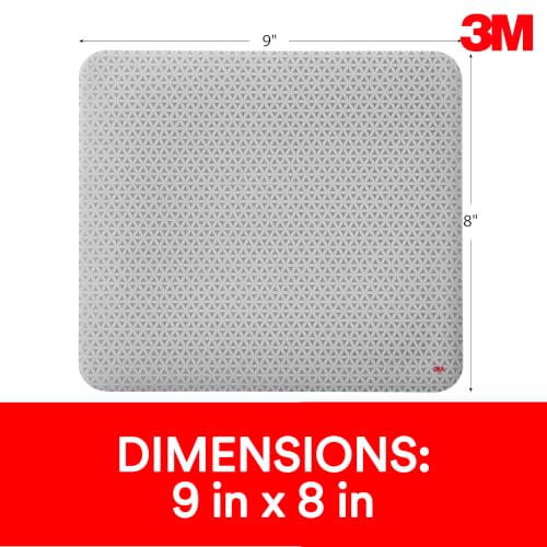Image of 3M Precise Mouse Pad Enhances the Precision of Optical Mice at Fast Speeds, Easy to Clean, Stays in Place, 9 in x 8 in (MP114-BSD1)