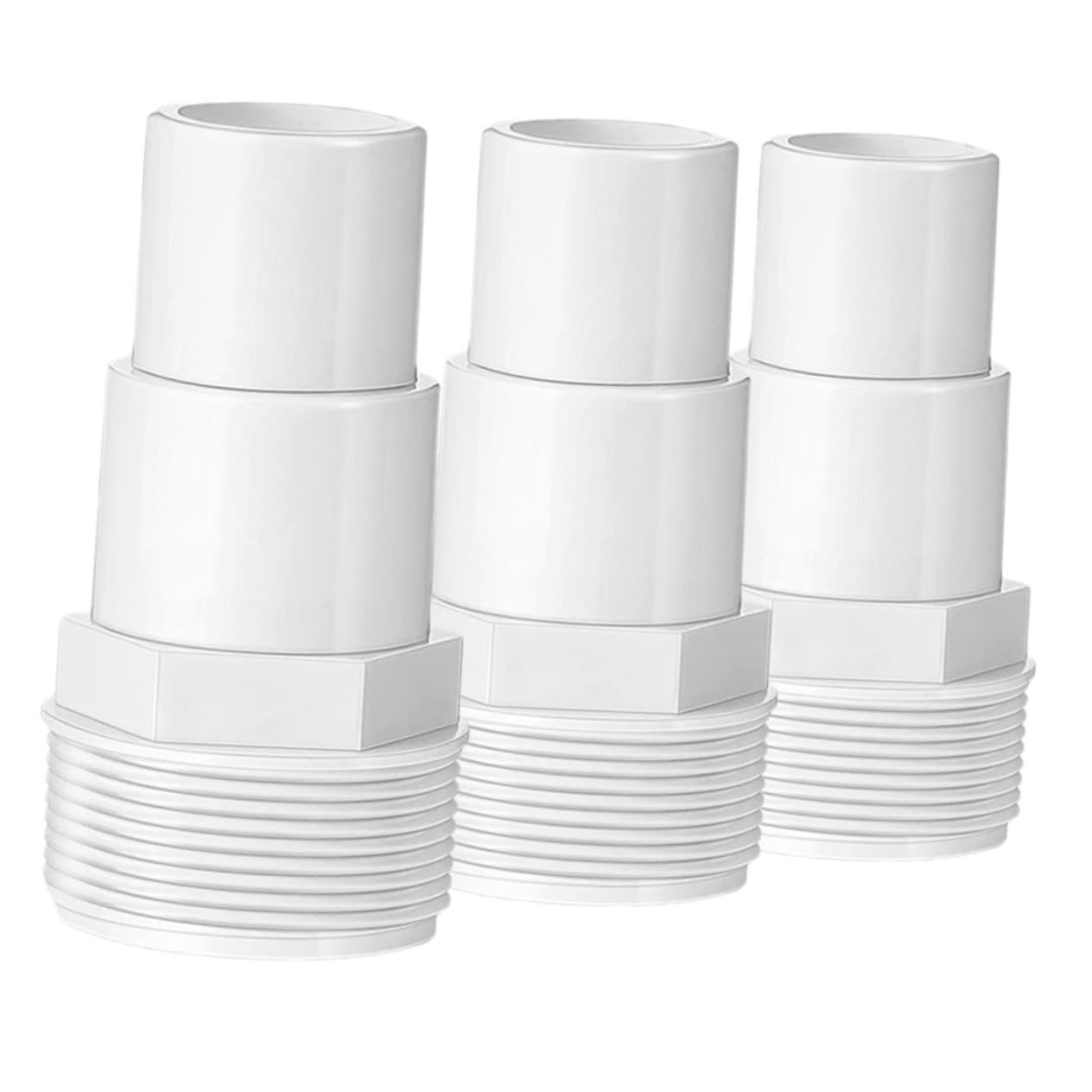 HANABASS 12pièces Adaptateur Plastique pour Pompe De Piscine Connecteurs pour Remplacement De Filtre Raccords Étanches Et Installation Facile