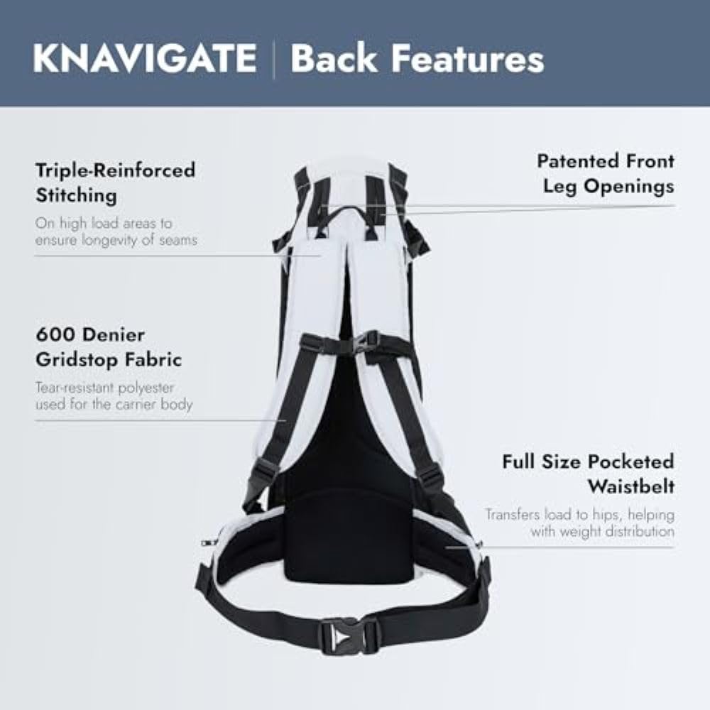 K9 Sport Sack Knavigate | Dog Carrier Dog Backpack for Most Dog