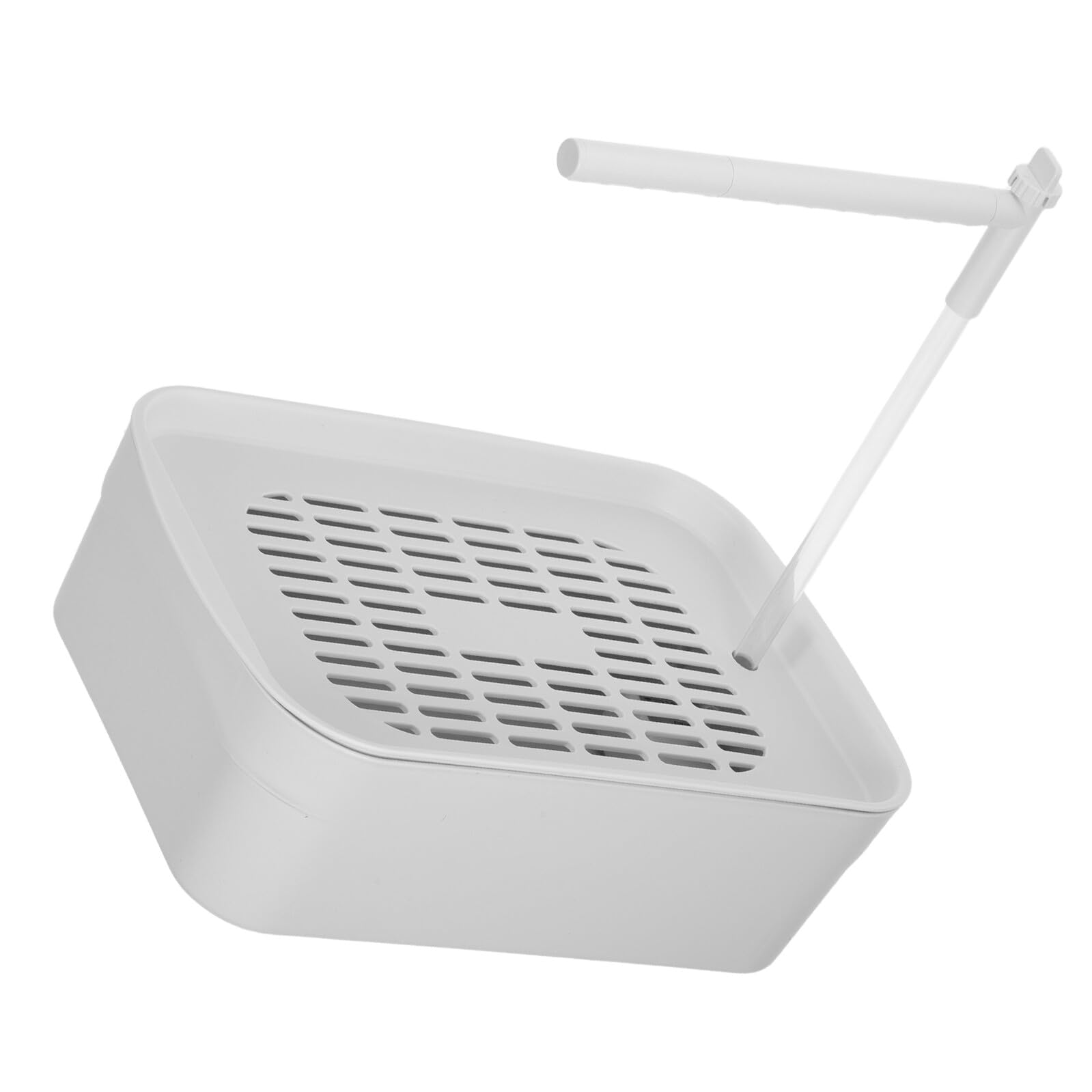 Automatische Vogeldusche mit Fließendem Wasser Papageienbadewanne 31,2x20,8x9,7cm Leise rutschfest Abwaschbar für Wellensittiche und Kleine Papageien im Käfig