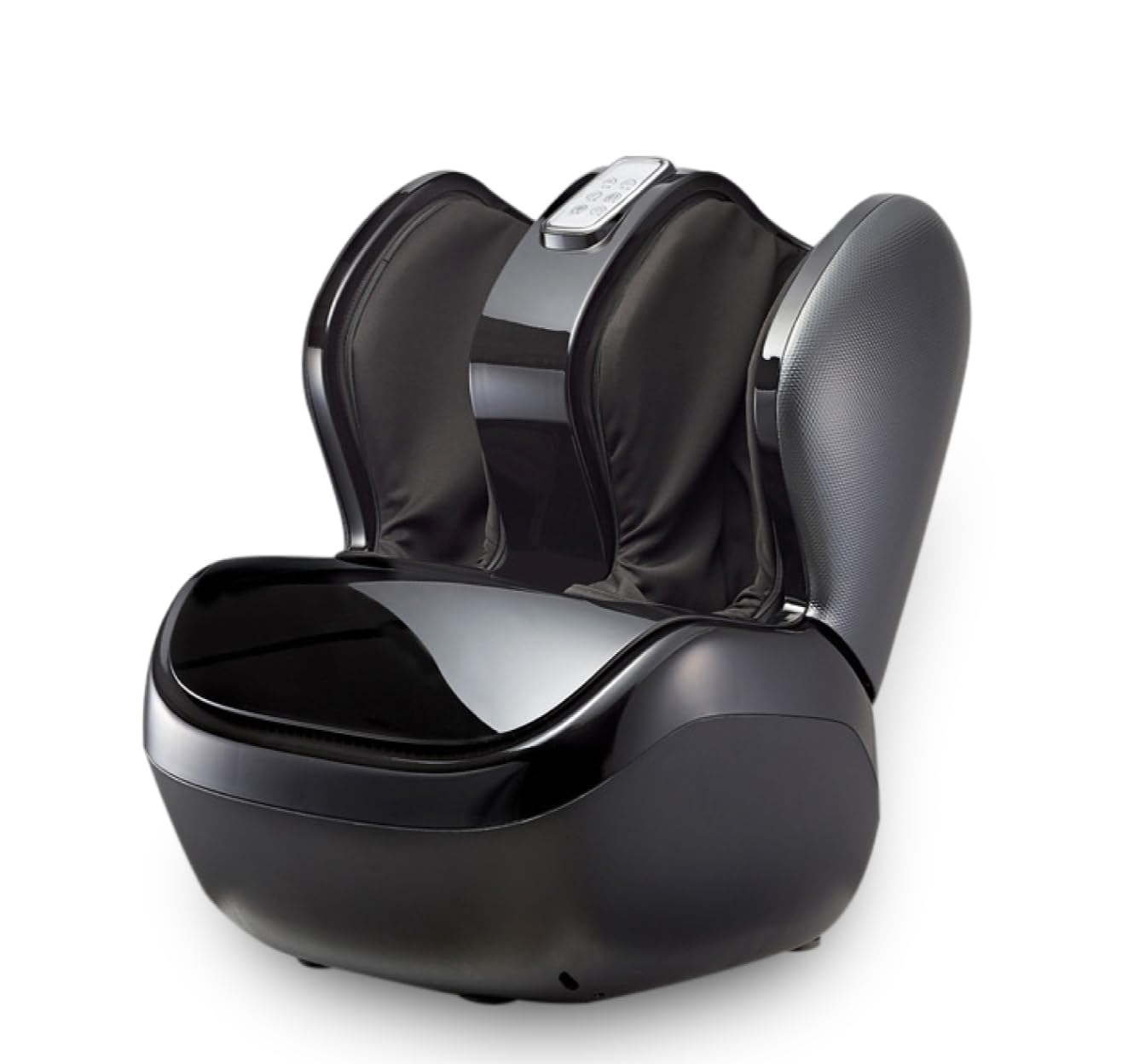 Apollon Smart KC17 Luxurious Foot and Calf Massager, foot massager, ABS Vibration Flapping, Air Compression, Carbon fiber heating, foot massager for pain relief, for leg, calf, sole, toes, ankle (Black)