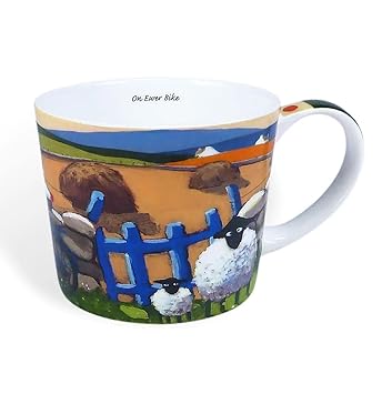 Thomas Joseph Clearance - On Ewer Bike Porcelain Mug (11oz)