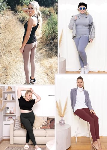 Image of STRETCH IS COMFORT Cotton Capri Leggings, Knee Length Pants, Plus Size