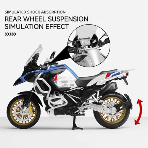 Modèle CBR1000RR 1:12 en alliage injecté de haute précision pour vitrine - 3