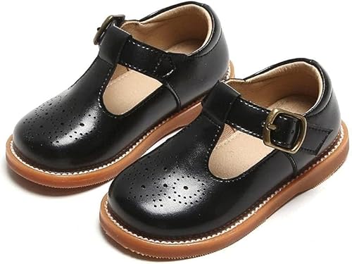 Miniatura 2 de Otter MOMO Vestido de uniforme escolar con tirantes en T para niña Mary Jane Flat