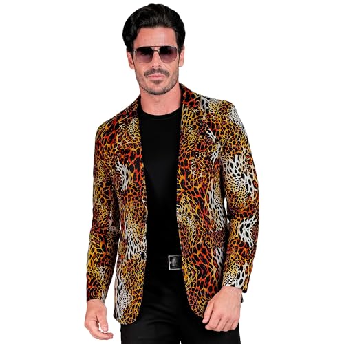 W WIDMANN MILANO Party Fashion - Veste de soirée pour Homme, Costume des années 80 pour Carnaval, Festival et soirée