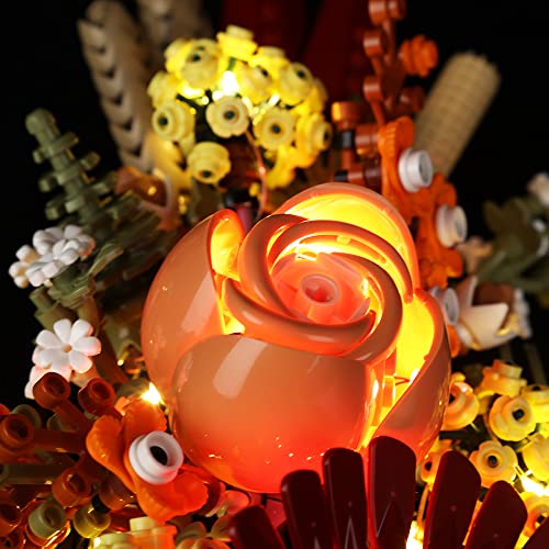 Image of LED Light kit for 10314 Dried Flower Centerpiece - ONLY Light Kit Included, Lighting for Lego 10314 Botanical Collection Building Block Model
