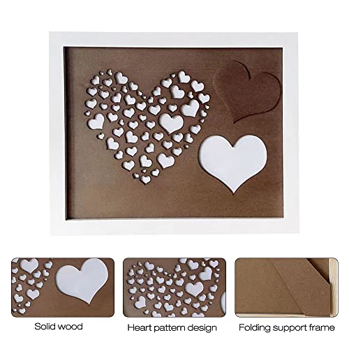 Swetup Geldgeschenke zur Hochzeit, Personalisiertes Hochzeit Bilderrahmen Geldgeschenk, Geldgeschenk im Bilderrahmen Hochzeit, geldgeschenk Hochzeit, Hochzeitsgeschenke für Brautpaar – Bild 4