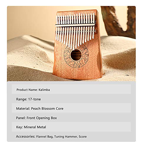 Kalimba 17 Pouce Clé Piano, Pocket Pouce Finger Piano Acajou Corps, Doigt Percussion Clavier, Avec Sac Kalimba (18cm X… - Les Beatles, Paul McCartney, John Lennon, RIngo Starr, George Harrison Kalimba 17 Pouce Clé Piano, Pocket Pouce Finger Piano Acajou Corps, Doigt Percussion Clavier, Avec Sac Kalimba (18cm X… – Image 7