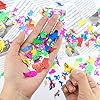 LEEFONE 30 Gram Mixed Sequins and Spangles Craft Supplies, Creative Color Beads Sequins Greeting Card Decoration Gold Foil Iron Slices (Animal) #3