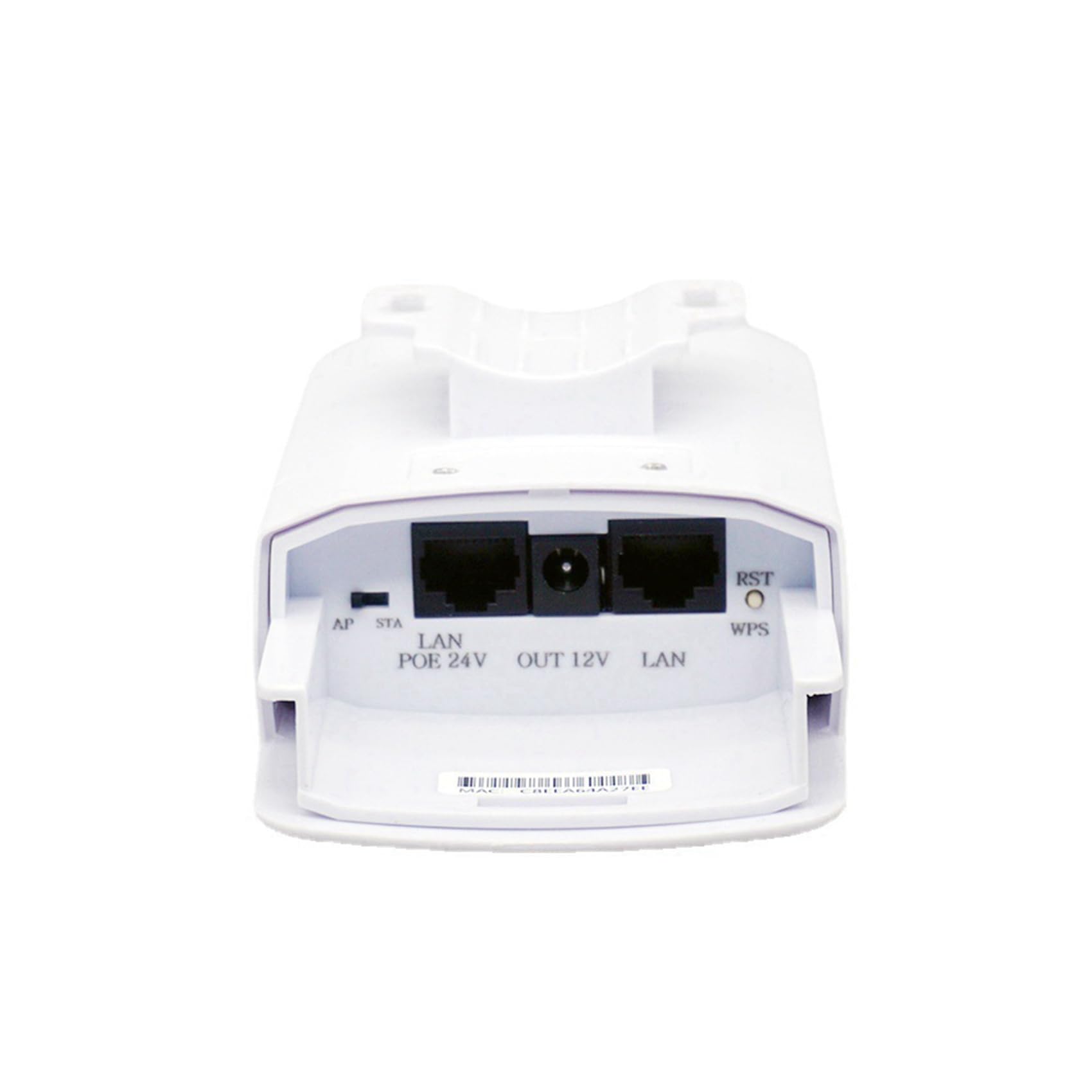 6X Routeur WiFi Extérieur Pont sans Fil 2.4G Répéteur WiFi 300Mbps Amplificateur de Signal WiFi Point à Point Portée 1KM Prise UE