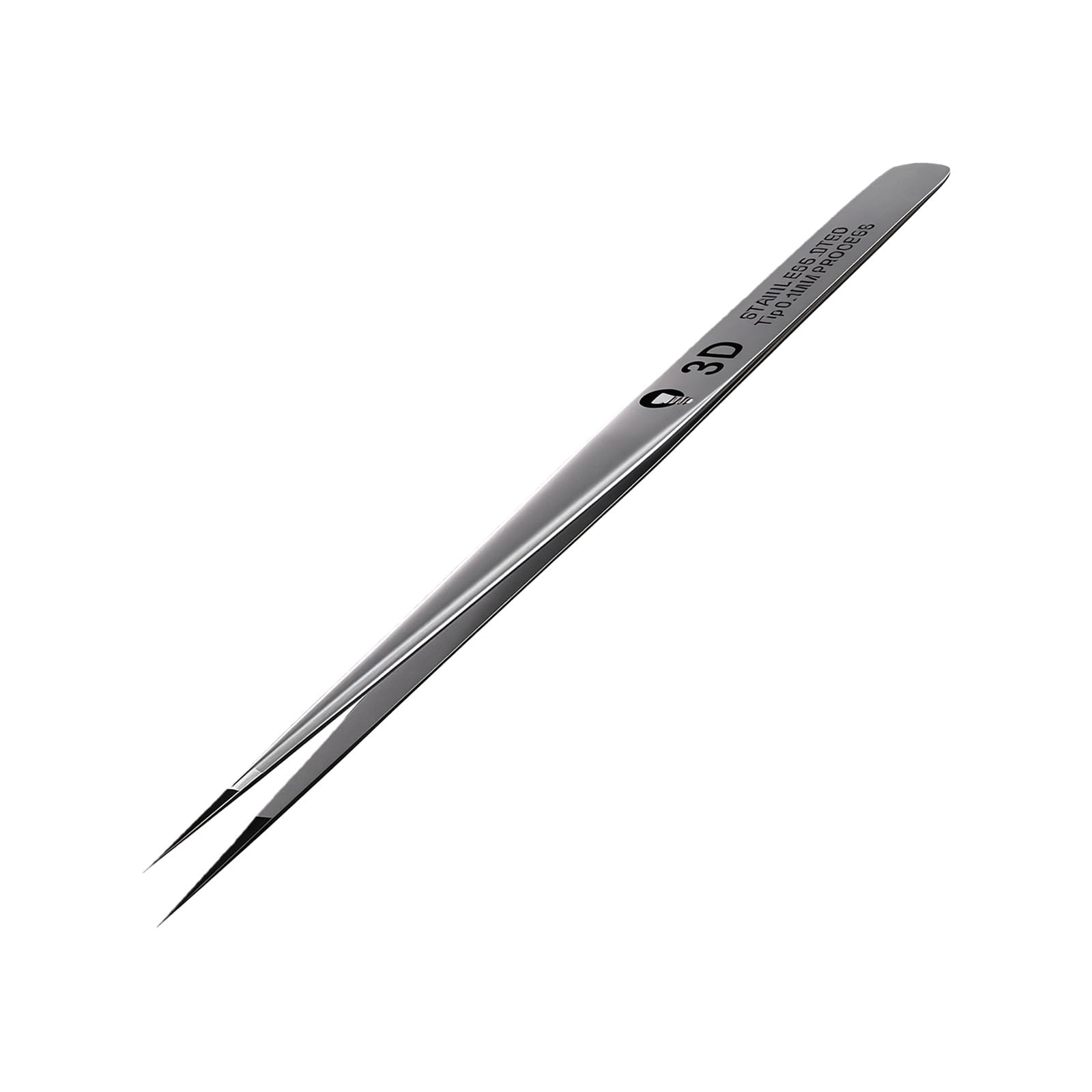 Kaccde Ns03 Super Fine Point Hardened 3D Tweezers Featuring Ergonomic Grip Component For Technical Repair Tasks Fine Point