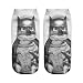 Doxi 3D Printed Animal Kawaii Fashion Ladies Womens Harajuku Cute Low Cut Ankle Socks