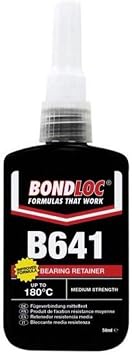 BONB64150 Industrial Retaining Adhesives, Set of 6