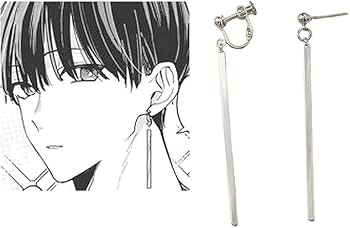 Amazon.co.jp: 五百森泰モデル ピアス イヤーカフ 踏んだり蹴っ