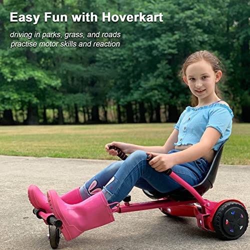 Accessoire de karting pour hoverboard avec siège élargi réglable