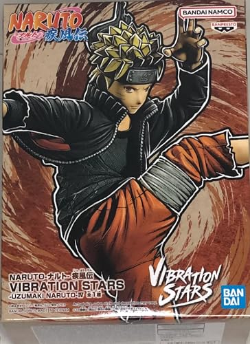 Banpresto Figura de Acción Naruto Uzumaki IV Naruto Shippuden - Vibration Stars 14cm BP88764P Multicolor