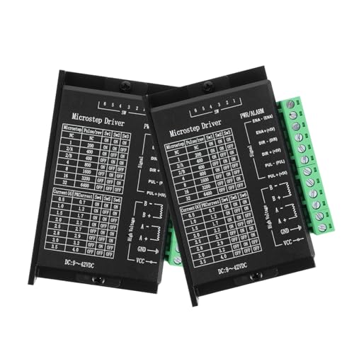 2pcs Tb6600 Stepper Motor Driver Controller Board 32 Micro-stepping