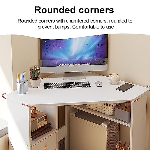 Bureau d'angle pour petit espace : gagnez de la place avec rangement CPU