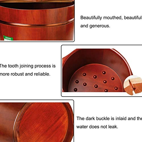 Spa de pies de madera maciza BABYCE para relajación miniatura 3