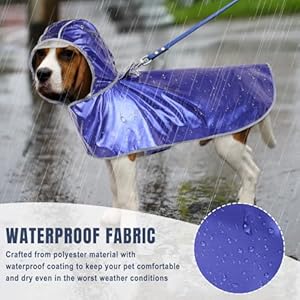 Waterproof-Dog-Raincoat-Reflective-Dog-Rain-Jacket-Lightweight-Dog-Poncho-with-Transparent-Brim-Hood-Harness-Hole-Pet-Rainwear-Dog-Slicker-for-Dog-Walking-Medium-Blue - Cucciolini Doodles   Waterproof-Dog-Raincoat-Reflective-Dog-Rain-Jacket-Lightweight-Dog-Poncho-with-Transparent-Brim-Hood-Harness-Hole-Pet-Rainwear-Dog-Slicker-for-Dog-Walking-Medium-Blue
