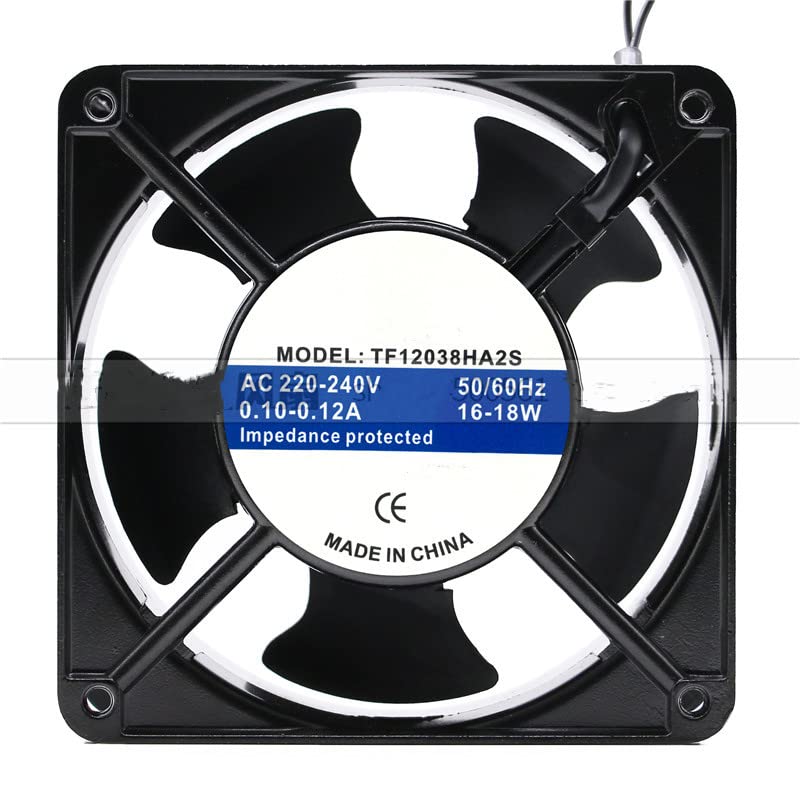 220V 0.10A 16W 12038 Cooling Fan 120X120X38mm