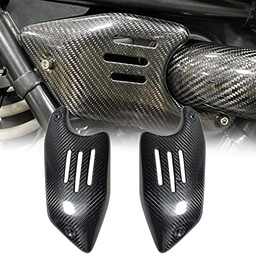 Capot de carénage BMW R Nine T en fibre de carbone véritable pour moto