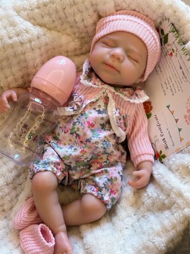 Muñeca Reborn Bebé de Silicona de 33 cm Vivienne miniatura 4