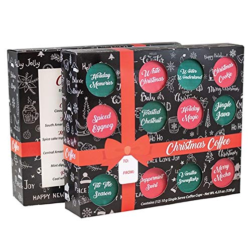 KCup Christmas Coffee Gift Box Sampler Set