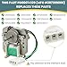 Upgraded 297309000 297250000 Refrigerators Evaporator Fan Motor - Compatible with Frigi-daire Elec.trolux Cro-sley Refrigerator Replaces 297309000 AP4368950 216934100 216914200 by AMI PARTS