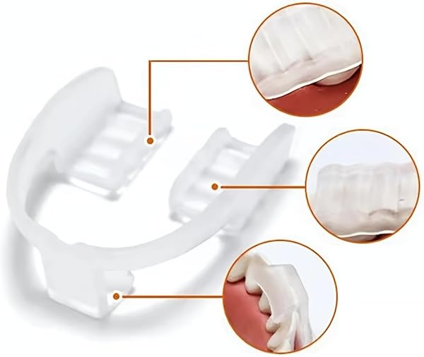 Paradenti Termoformabile Monopezzo – Protezione Denti Incisivi e Molari – Boil & Bite – Comfort e Stabilità – Adulto - 2