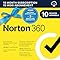 Exclusive Norton 360 2024 – 3 MONTHS FREE - Antivirus software for 10 Devices 1-Year Subscription - Includes VPN, Password Manager and PC Cloud Backup [Download]