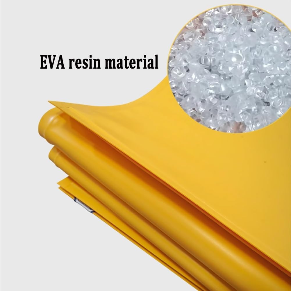 GRRICEPL Insulation Safety Blanket for Hv Line Worker, Electric Power Maintenance Protective Blanket, High & Low 0.4/10KV Resin Insulatin(Yellow/A,0.4KV/400x500 mm)