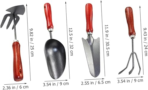 Miniatura 8 de YARNOW 1set Ergonomic Garden Tool Hand Trowel Small Shovel and Multi-Function Cultivator for Efficient Gardening for Planting and Weeding