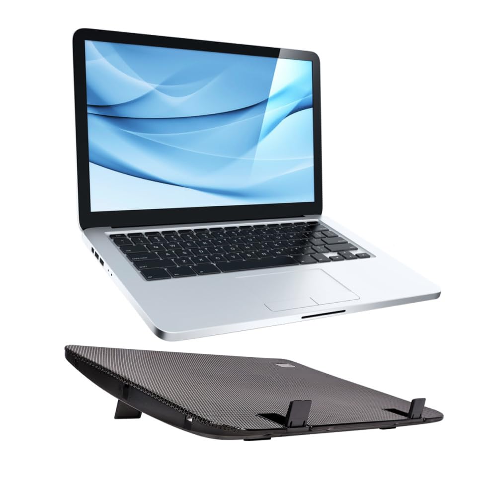 Base ajustable para laptop con ventilador de 6 pulgadas miniatura 6