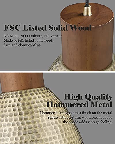 ELYONA Vintage Pendant Lights – Farmhouse Kitchen Island Decor - Image 4