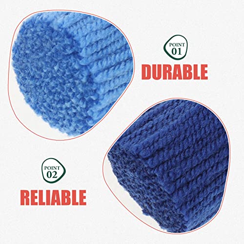 Image of SEWACC Latch Hook Yarn for Rug Making - 12 Pcs Acrylic Yarn Precut Tapestry Supplies for DIY Craft Projects and Knitting