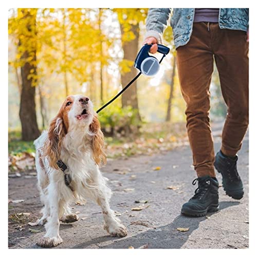 Laisse for chien rétractable pour stopper les nœuds de promenade
