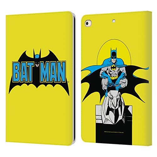 Étui iPad 9.7 Batman housse cuir portefeuille DC Comics tablette Apple iPad 2017 2018