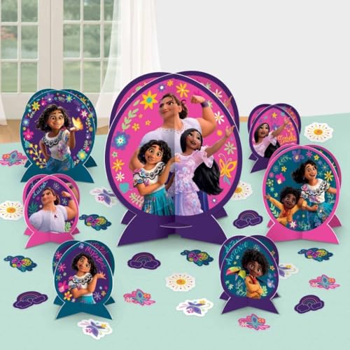 Image of Encanto Table Centerpiece Kit (27 Pc Set) - High-Quality & Sturdy, Perfect Party Essential For Themed Parties & Events