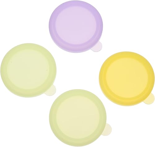 4 tazas de salsa con tapas de silicona para uso al aire libre, cuencos de aderezo para fiestas en casa y picnics