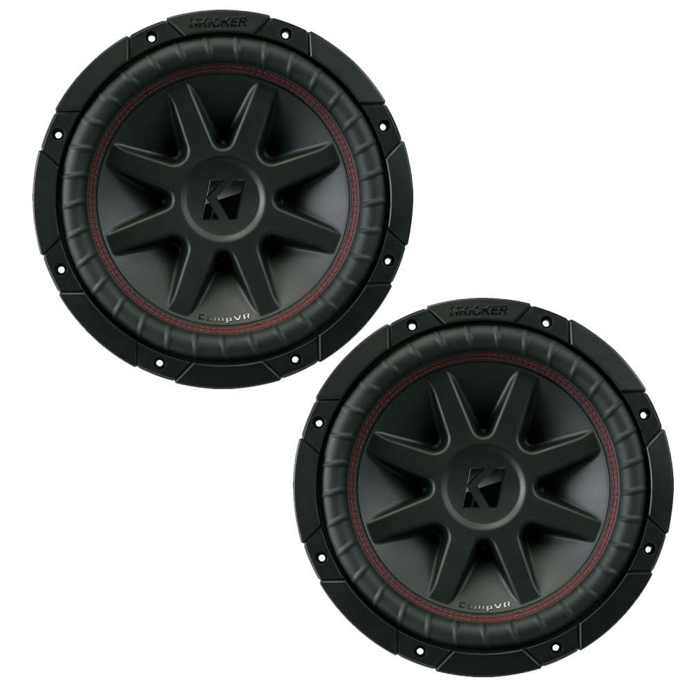 KICKER 10インチCVR デュアルサブウーファー Amazon.co.jp: KICKER CVR10 CompVR 10インチ(250mm)サブ