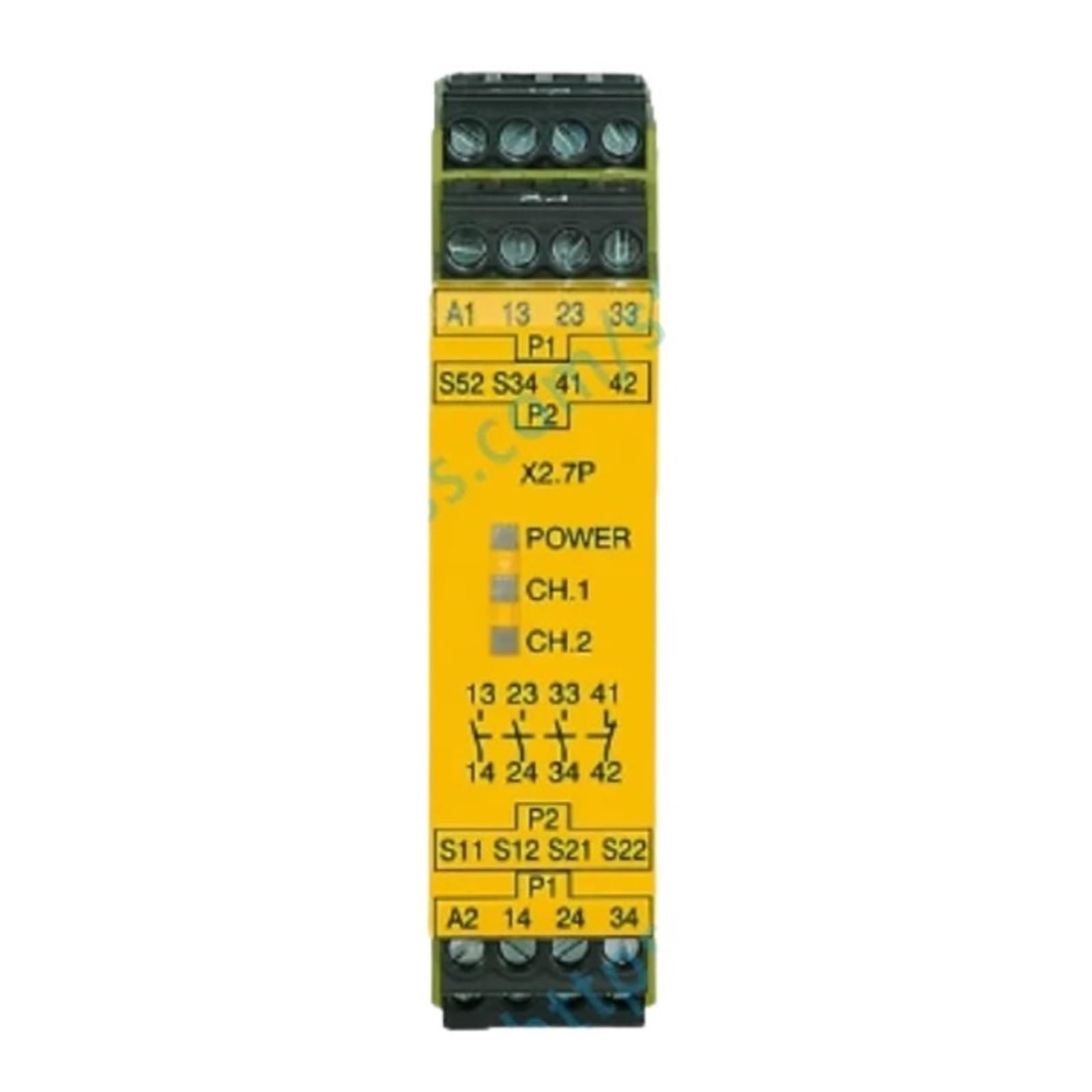 Relais de sécurité 777305 X2.7P interrupteur d'arrêt d'urgence 24V