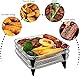 Air Fryer Racks,Frittierkorb für heißluftfritteuse,Frytter Edelstahlkörbe Airfryer Körbe Stapelbar,Körbe für Airfryer,Air fryer Rack,Grillrost Heißluftfritteuse,rack,Stapelbare körbe für Airfryer