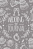  Planificador de la boda - Wedding Journal: Su planificador de bodas personal planifique la decoración de su boda, vestido de novia, invitación de ... de bodas (cuadrícula de puntos en blanco)