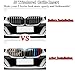 Goodream Tricolored Grille Insert Trims Compatible with BMW 2024-2026 5 Series Sedan 520i 525i 530i 540i 520d i5 G60 G68 Accessories for 7-Beams Front Standard Kidney Grill